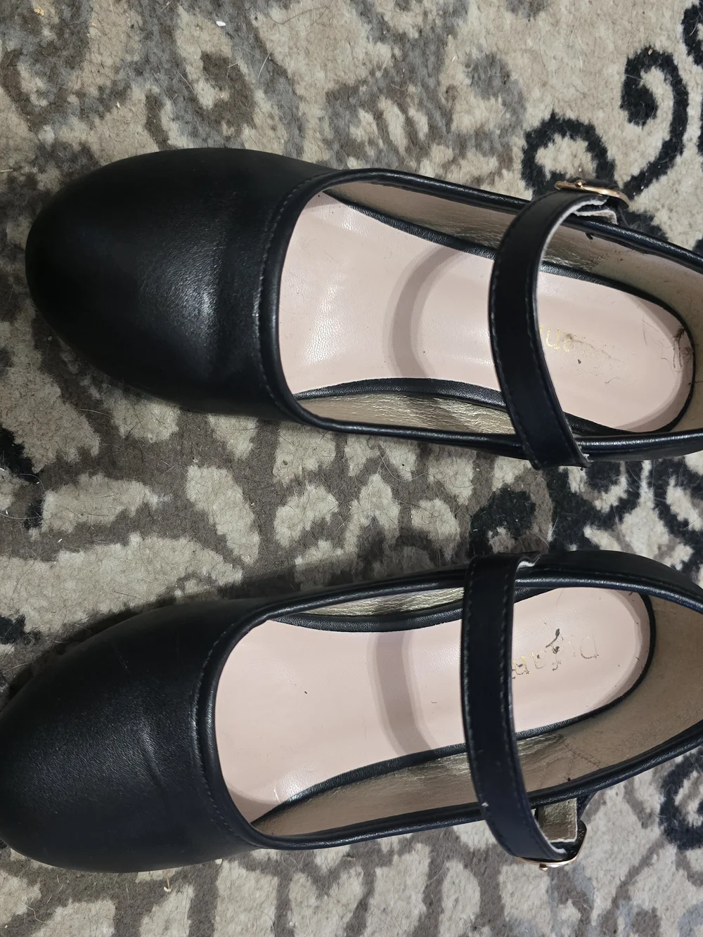 Classic Black Mary Jane Flats - Women's Comfort Shoes